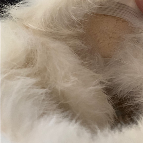 Fur Headband in off-white - Picture 4 of 4